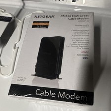 NETGEAR CM500 DOCSIS 3.0 Cable Modem 680 Mbps Xfinity Spectrum Cox IPv6