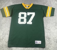 Vintage Robert Brooks Green Bay Packers Logo 7 Football Jersey Youth Size XLarge