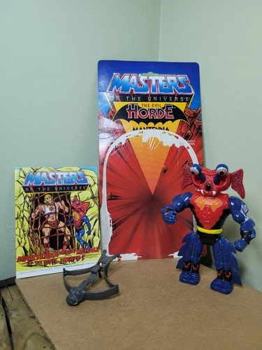 Mantenna 100% Complete 1985 He-Man Masters of the Universe MOTU Mattel Vintage