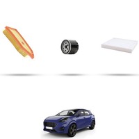 Hoffcar Set Service - 3 Filter Kompatibel Mit Ford Puma Ii 1.0 Ecoboost Mhev