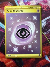 Carta Pokémon TCG Energia Psichica Base 207/165 S&V Iper Rara 
