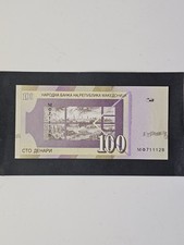 Macedonia 100 Denari Banknote 12.2013, P-16k UNC (Lot #2100)