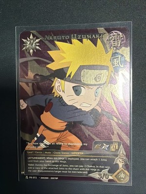 Naruto Uzumaki PR 072 Promo Naruto CCG Bandai