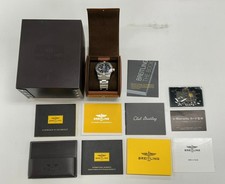 Breitling Avenger II Seawolf A17331 Black Automatic Mens Watch Excellent A5404 13