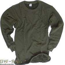 ORIGINAL BUNDESWEHR LEO K&Ouml;HLER UNTERHEMD WINTER MIT PL&Uuml;SCHFUTTER BW UNTERW&Auml;SCHE