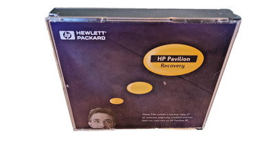 HP Pavilion Recovery cds complete 3 disc set 2000 Hewlett Packard