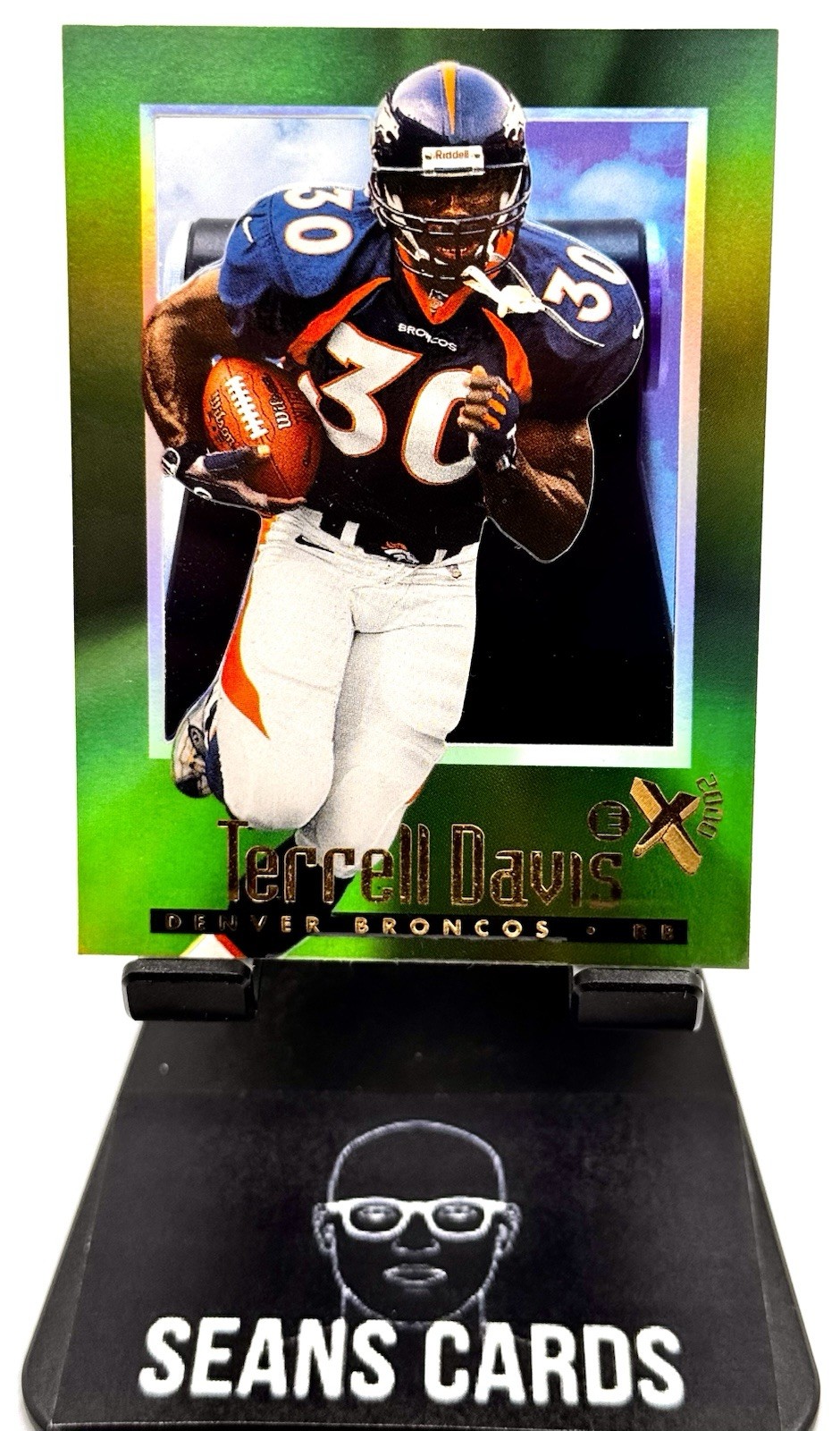 TERRELL DAVIS 1997 SkyBox E-X2000 #38 Denver Broncos Low Price