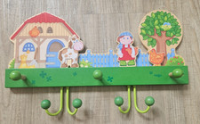 HABA Kindergarderobe / Wandgarderobe Kinderzimmer – Bauernhof Motiv