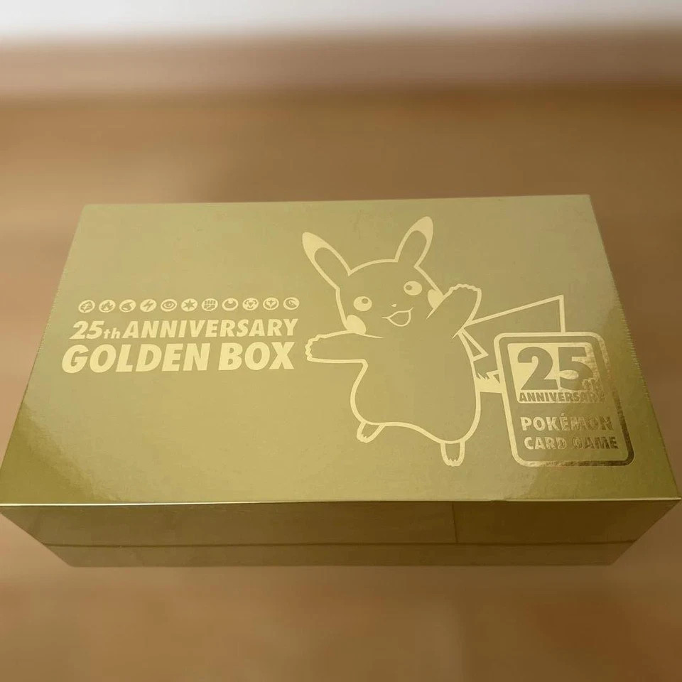 SALE - Pokémon 25th Anniversary Golden Box Factory Shrink Wrapped Sealed TCG.
