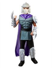 Shredder Deluxe TMNT Mutant Ninja Turtles Fancy Dress Up Halloween Child Costume