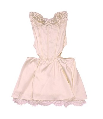 white christmas dresses Women's Lorelei Mini Dress White in Size Medium by Outcast main image 1