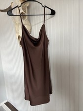 Chocolate Brown Mini Dress Urban Outfitters NWT size  M