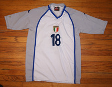 Italy Italia #18 R Baggio Kappa Jersey Size Large Genuine Official Pro