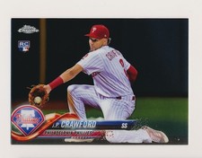2018 Topps Chrome JP Crawford #61 RC Philadelphia Phillies