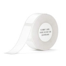 NIIMBOT Thermal Label Maker Paper 0.47" 1.57" White Stickers Waterproof Tear-...