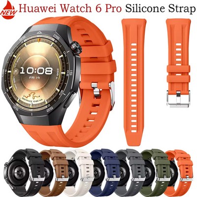 Soft Silicone Sports Bracelets Strap For Huawei GT6 Pro 46mm Band Replacement