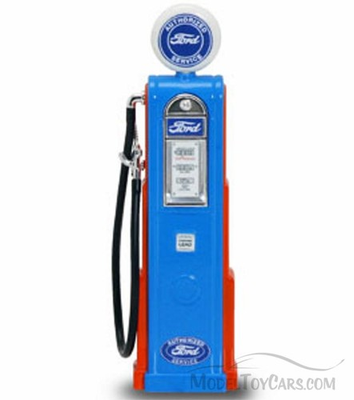 #ad #ad Digital Gas Pump Ford Blue Yatming 98631 1 18 scale diecast model $6.99