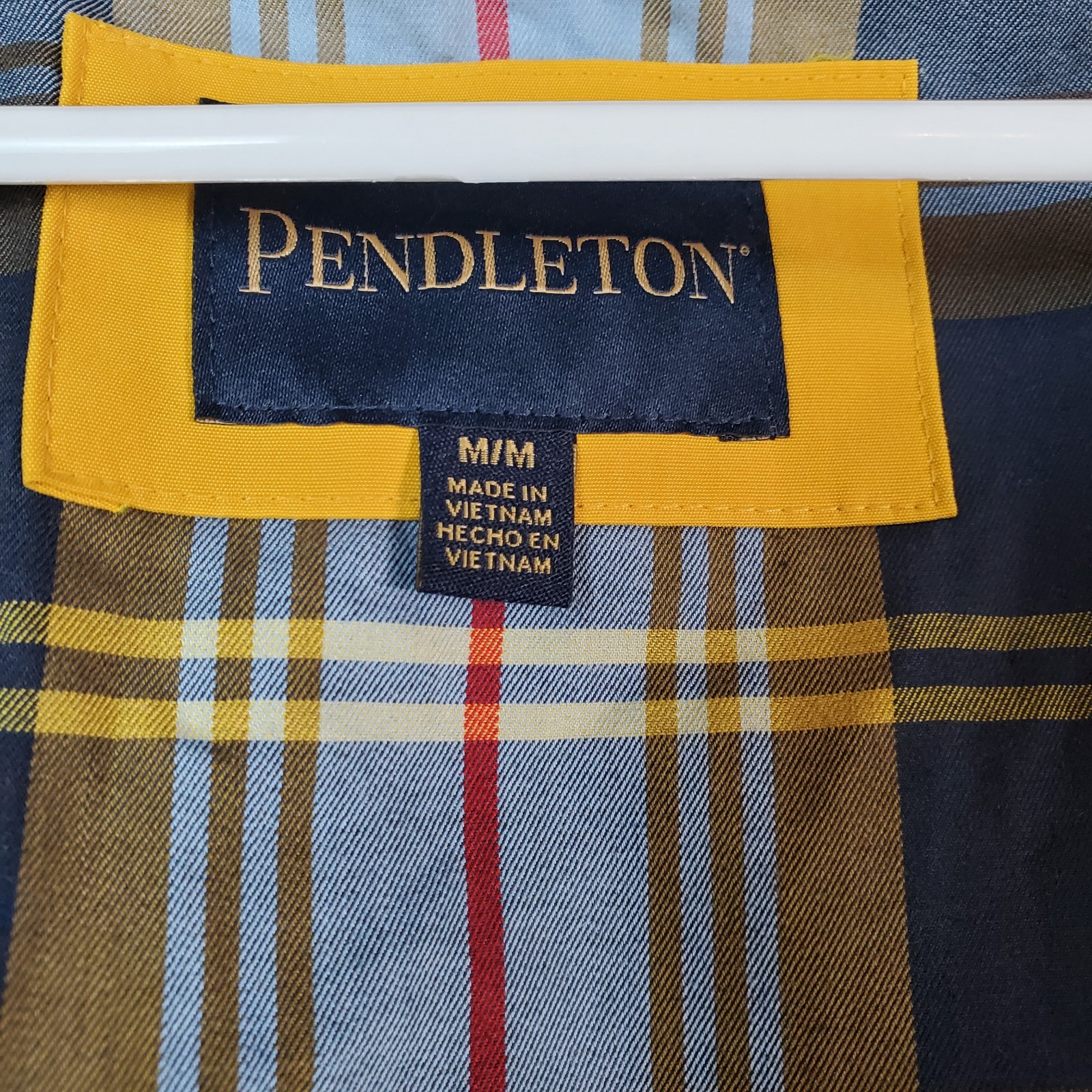 Pendleton Women's Rain Jacket Yellow Size Medium … - image 4