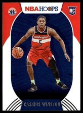 2020-21 Hoops Cassius Winston Washington Wizards #227