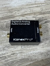 KanexPro AUD2ACV Digital to Analog Audio Converter Toslink Coaxial RCA No Adapte