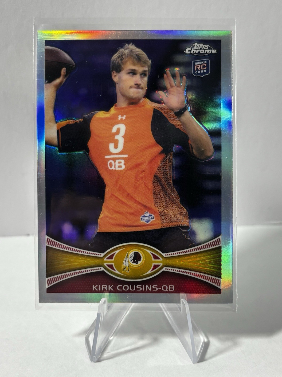 2012 Topps Chrome - Kirk Cousins #146 Refractor (RC)