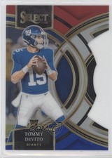 2023 Panini Select Premier Level Red & Blue Prizm Die-Cut Tommy DeVito #102 1gg4