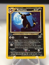 Umbreon Nachtara 13/75 TEDESCO Neo Discovery Carta Pokemon Olografica