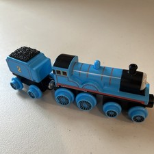 2022 Fisher Price Wooden Thomas the Train Edward Tender EUC