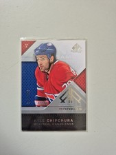 2007-08 Sp Game Used Kyle Chipchura Rookie /999 Montreal Canadiens Rc #137