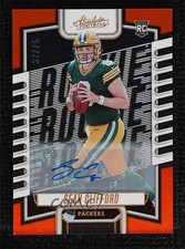 2023 Absolute Rookies Orange Spectrum Signatures 32/75 Sean Clifford Auto 16wc
