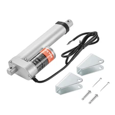 VEVOR Linear Actuator 12V 4 Inch High Load 330lbs/1500N 0.19"/s IP54 Protection