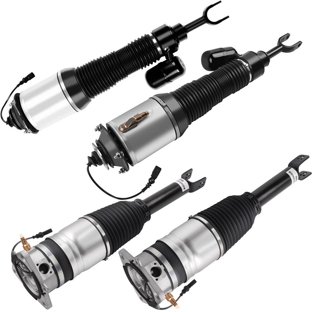 4Pcs Front Rear Air Suspension Shock Fits Bentley Continental Volkswagen Phaeton