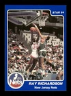 1983 Star Basketball Michael Richardson #154