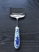 Delft Blue Henri Willig Holland Krajalnica do sera Tarka Porcelana Stal nierdzewna