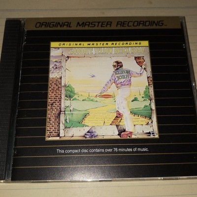 MFSL Gold CD  Elton John  -- Goodbye Yellow Brick Road --