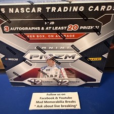 2025 Panini Prizm Nascar Racing Sealed Hobby Box