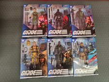 G.I. Joe Classified Roadblock Snake Eyes Lady Jaye Spirit Stalker Dusty 6 Figs