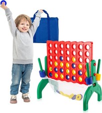 1.9 Feet Giant 4 in A Row Game, Large 4-to-Score Connect Game Set for Kids and A