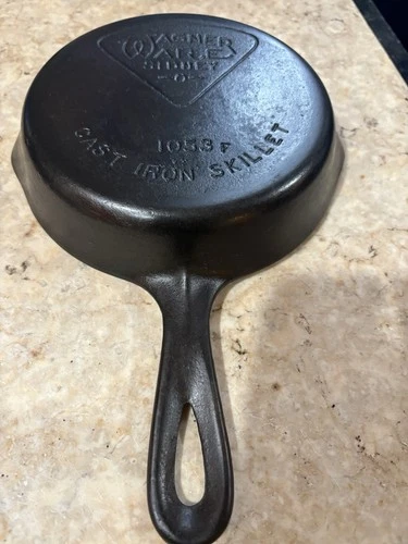 Wagner Ware Cast Iron Skillet No. 3 Pie Logo