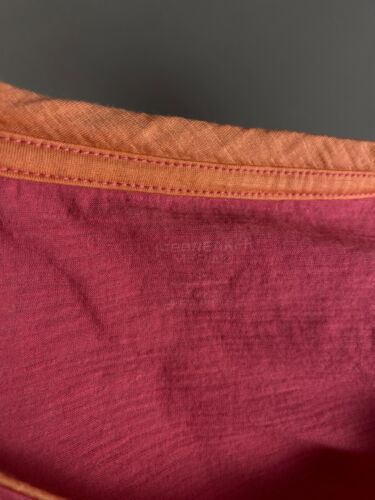 Icebreaker Womens T-Shirt Short Sleeve Merino Wool Pink Size S - Picture 10 of 12