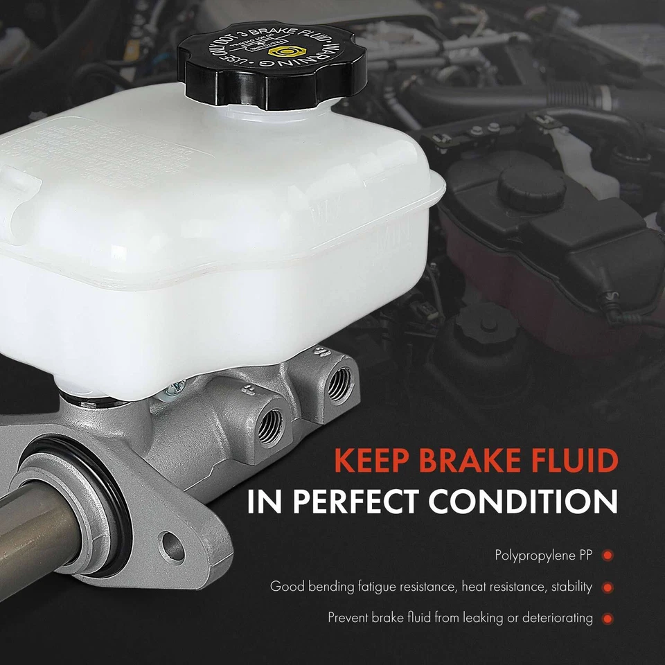 Cilindro maestro de freno con depósito y sensor para Chevy Camaro 10-15 Caprice 11-13 Foto 3 de 4