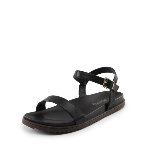 Women Casual Flat Sandals Ankle Strap Open Toe Summer Comfortable Sandals - Picture 3 of 22
