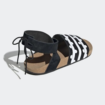 Adidas Originals Women s Adilette Ankle Wrap Polka Dots Sandals Size 5 us  EF5630 | eBay