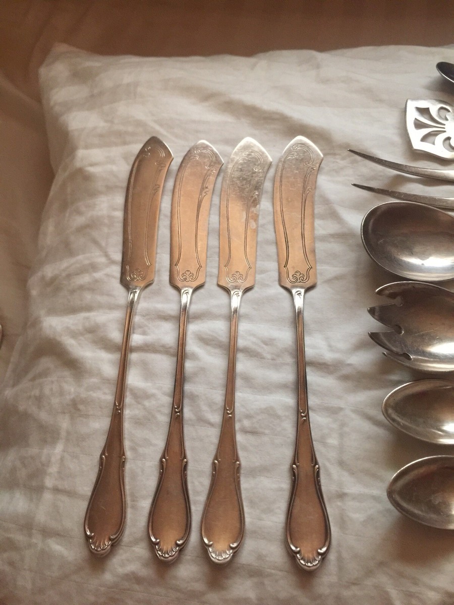 Lot of 13 Antique German BERNDORF Silver Alloy Silver-plate