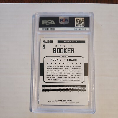 2015-16 Panini NBA Hoops - Rookies #268 Devin Booker (RC) | eBay