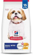 Hill's Science Diet Adult 7+, Small Kibble, Chicken, Brown Rice, & Barley, 15 lb