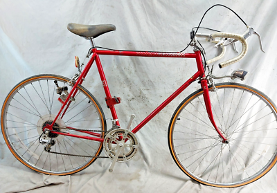 1976 Peugeot Touring Road Bike 60cm Large Lugged Steel French Made