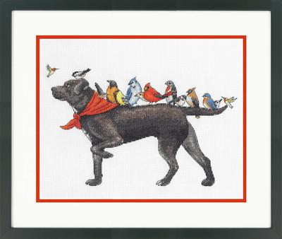 Abmessungen gez�hlt Cross Stitch Kit: Bird Dog