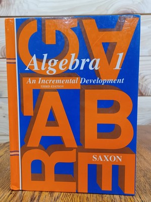 Algebra 1: An Incremental Development, 3rd Edition Hardcover - VERY GOOD 