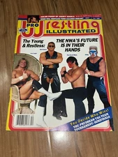 PRO WRESTLING ILLUSTRATED VINTAGE WRESTLING MAGAZINE DEC 1989 WWF NWA WCW WWE